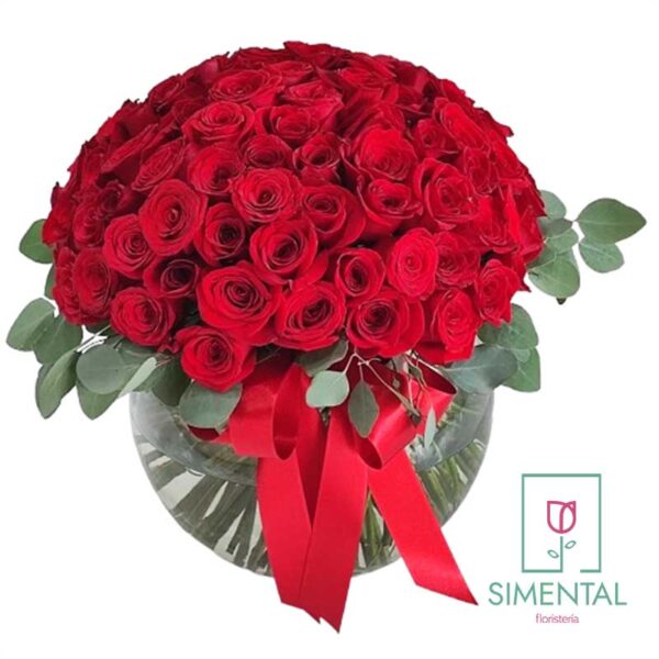 Pecera 100 Rosas